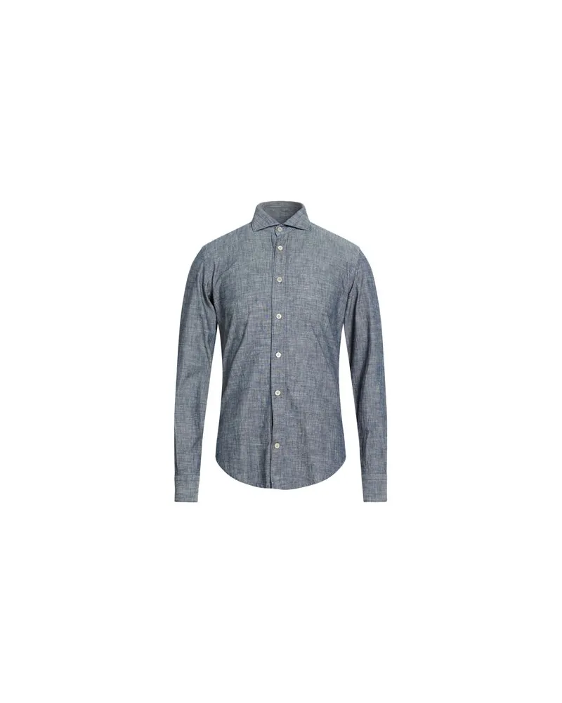 Eleventy PLATINUM - TOPS - Jeanshemdenauf YOOX.COM Blau