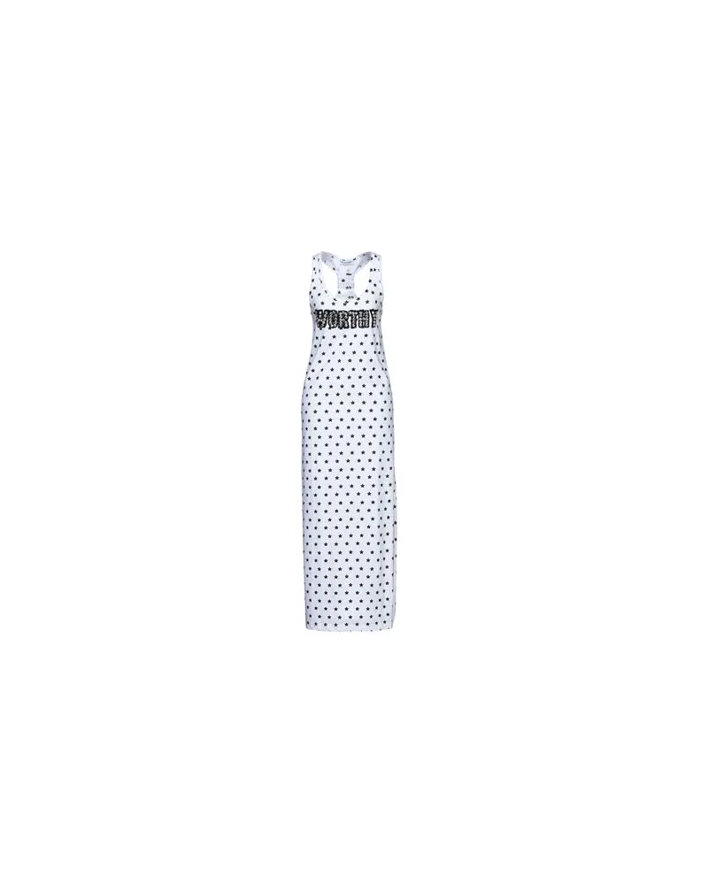 Odi et Amo KLEIDER - Maxi-Kleiderauf YOOX.COM Weiß
