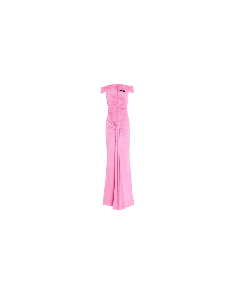 Elisabetta Franchi KLEIDER - Maxi-Kleiderauf YOOX.COM Rosa