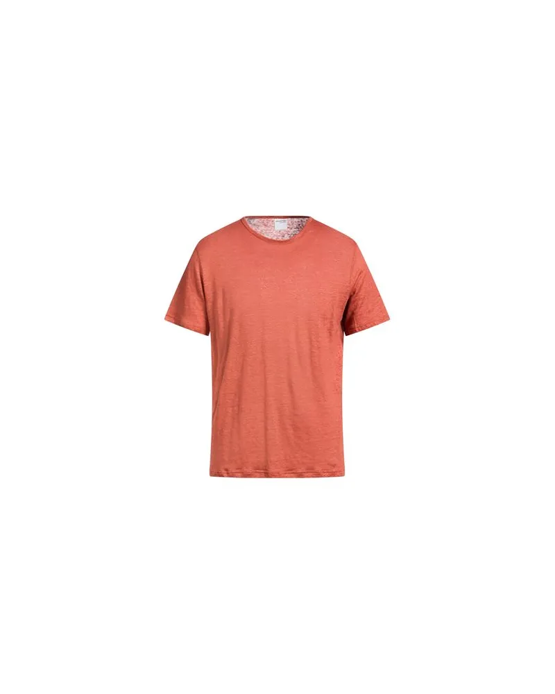 Selected Homme TOPS - T-shirtsauf YOOX.COM Rostrot