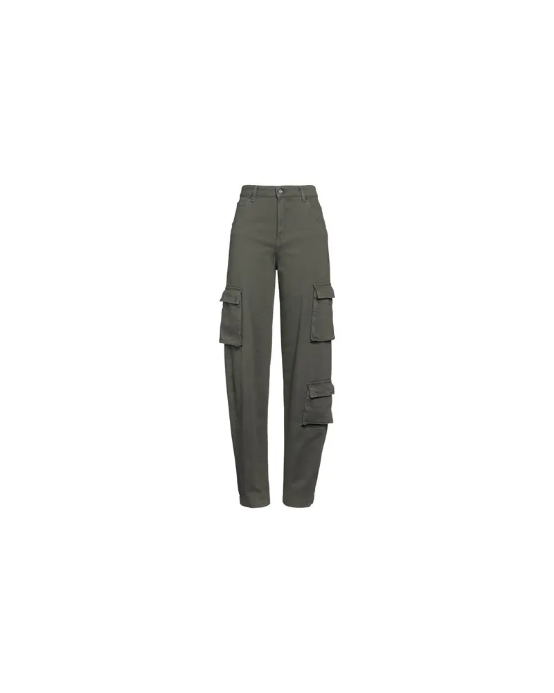 SOLOTRE HOSEN & RÖCKE - Hosenauf YOOX.COM Militärgrün