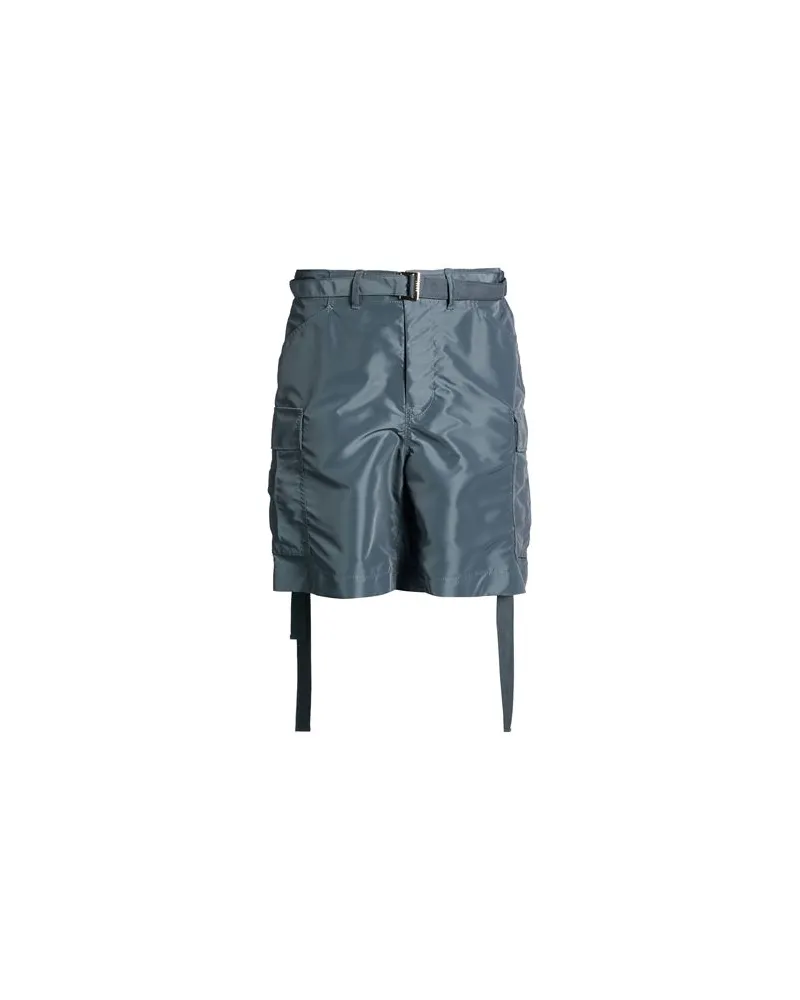 Sacai HOSEN & RÖCKE - Shorts & Bermudashortsauf YOOX.COM Taubenblau