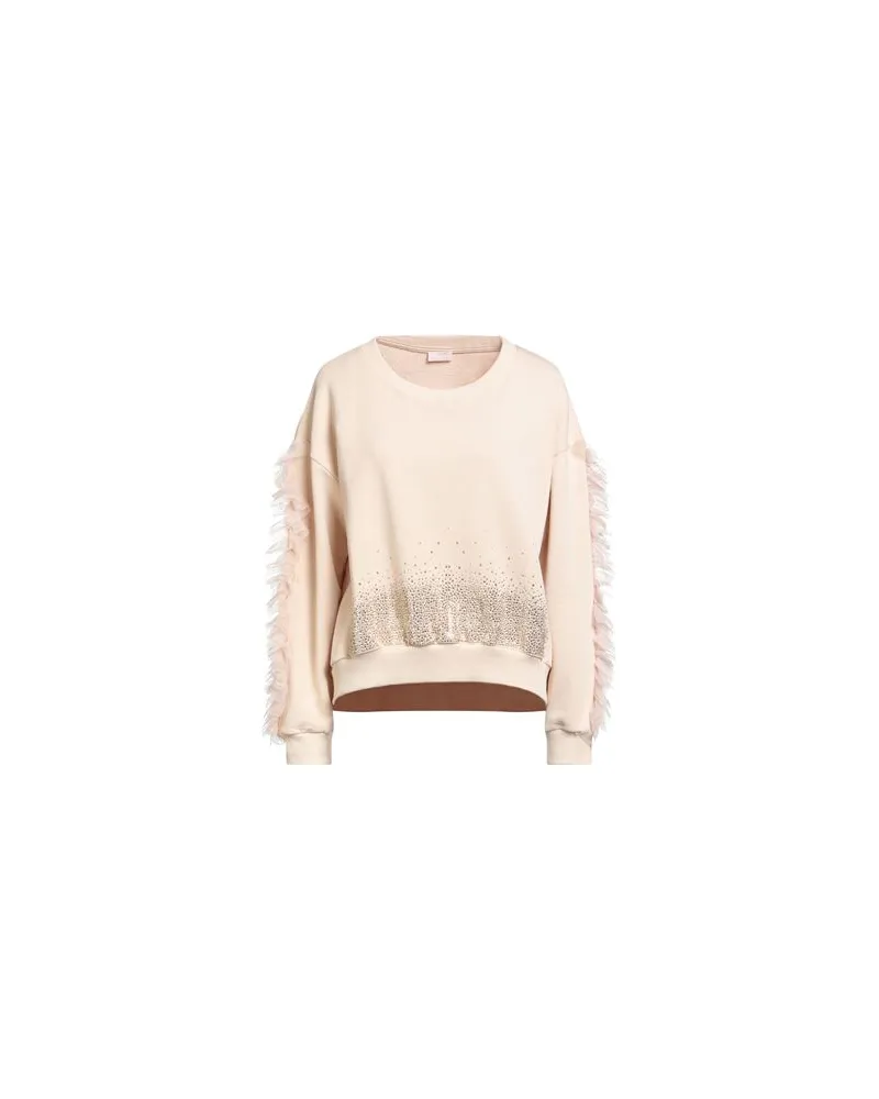 Liu Jo TOPS - Sweatshirtsauf YOOX.COM Beige
