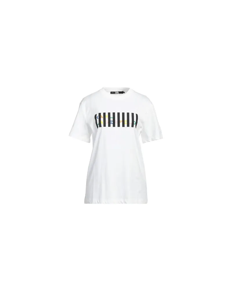 Karl Lagerfeld TOPS - T-shirtsauf YOOX.COM Weiß
