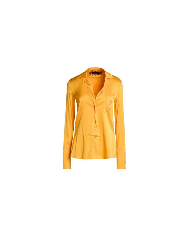 Patrizia Pepe TOPS - Hemdenauf YOOX.COM Mandarine