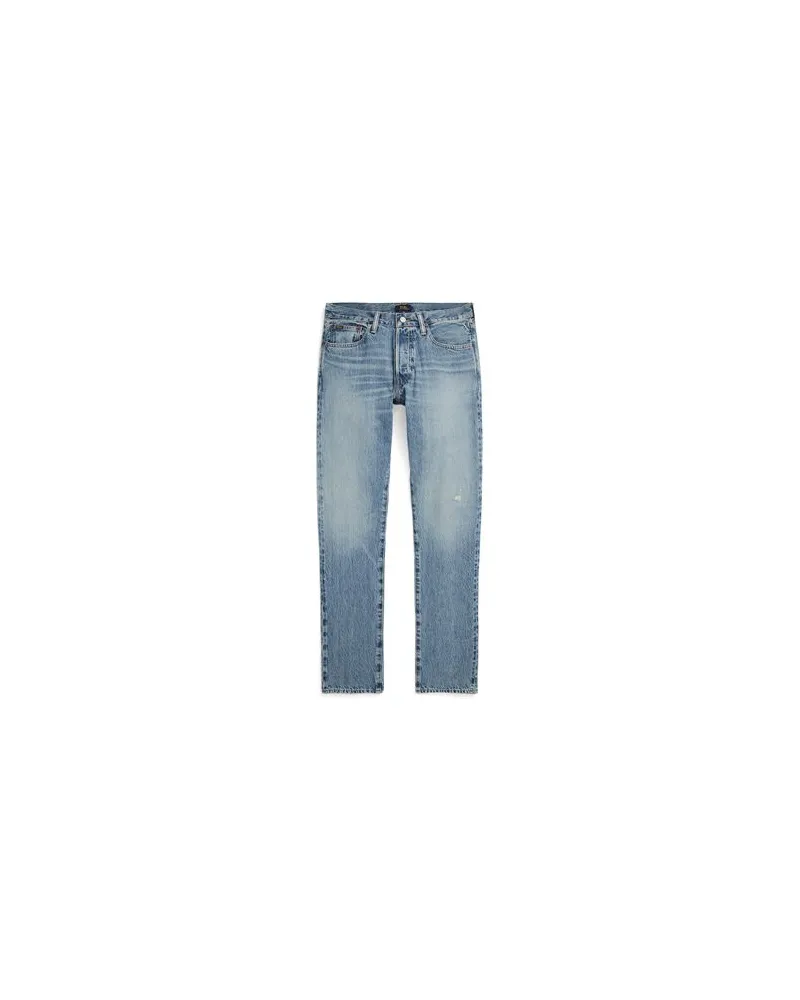 Ralph Lauren SULLIVAN SLIM STRETCH JEAN  - HOSEN & RÖCKE - Jeanshosenauf YOOX.COM Blau