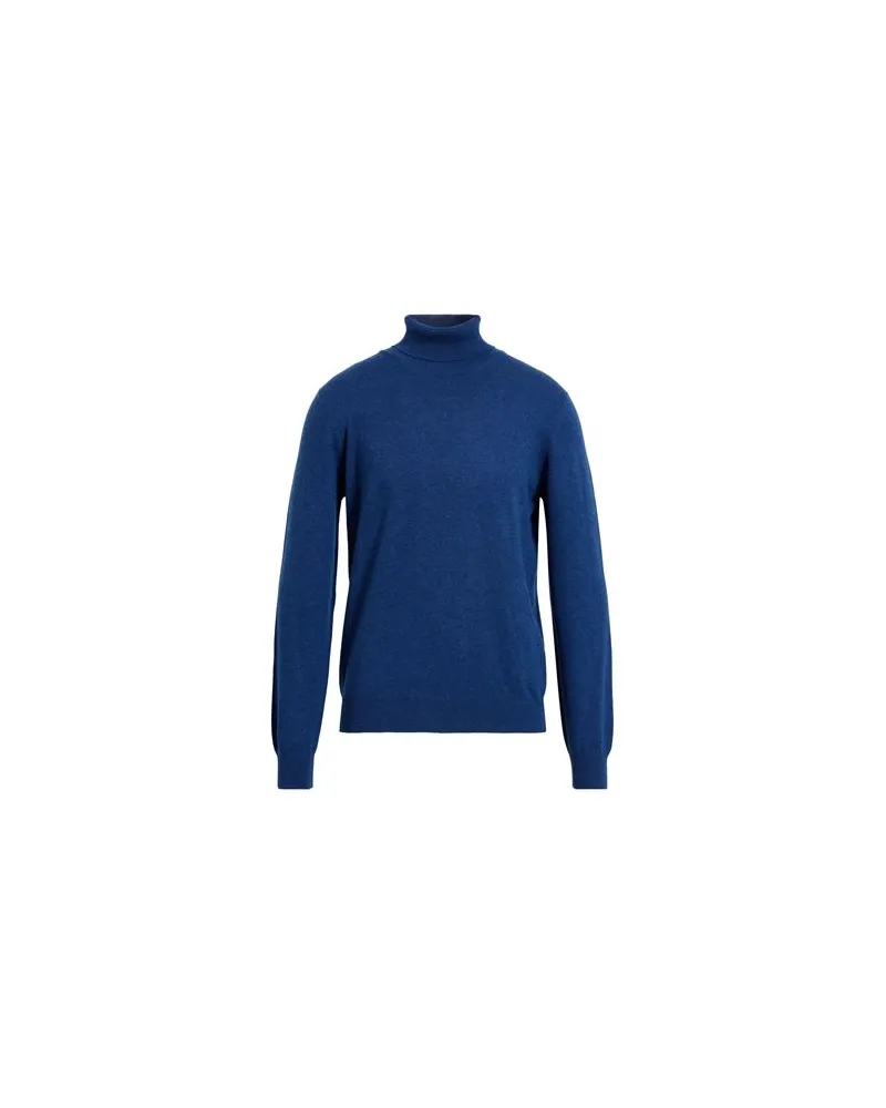 Gran Sasso STRICKWAREN - Rollkragenpulloverauf YOOX.COM Blau