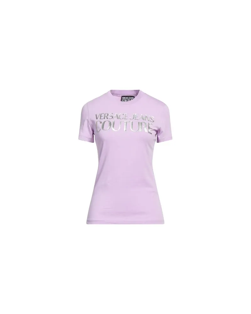 Versace Jeans TOPS - T-shirtsauf YOOX.COM Lila