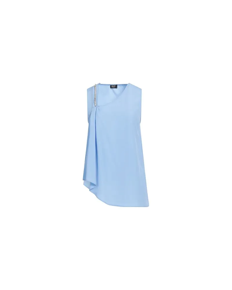 Liu Jo TOPS - Topsauf YOOX.COM Hellblau
