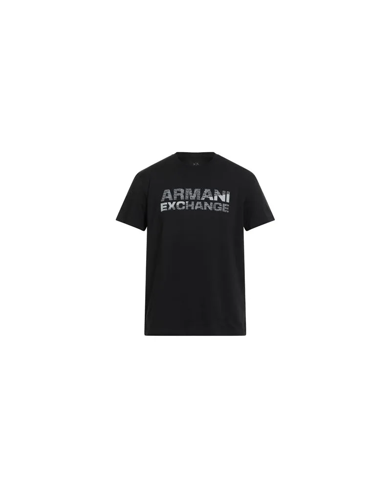 Armani Exchange TOPS - T-shirtsauf YOOX.COM Schwarz