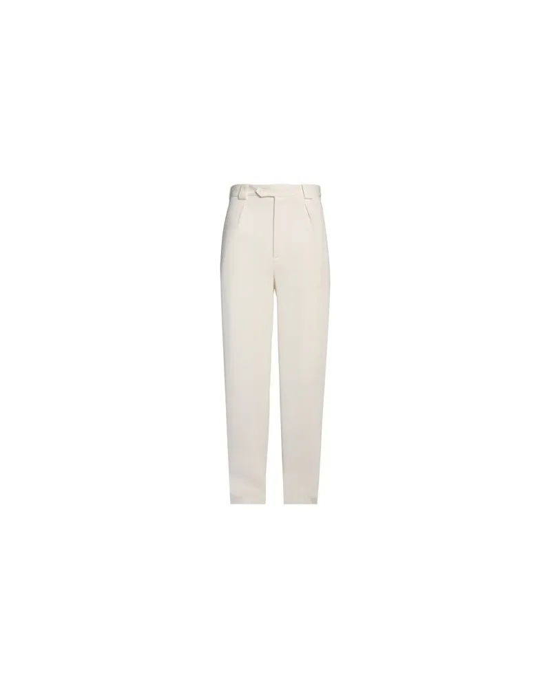Giorgio Armani HOSEN & RÖCKE - Hosenauf YOOX.COM Elfenbein