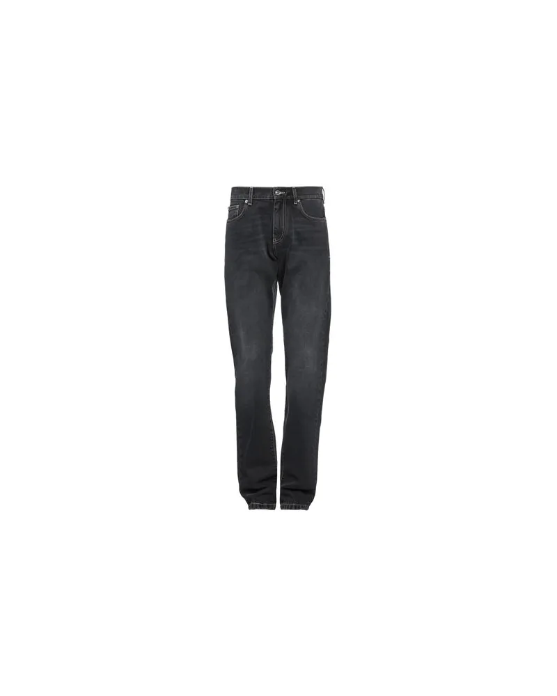 Versace HOSEN & RÖCKE - Jeanshosenauf YOOX.COM Schwarz