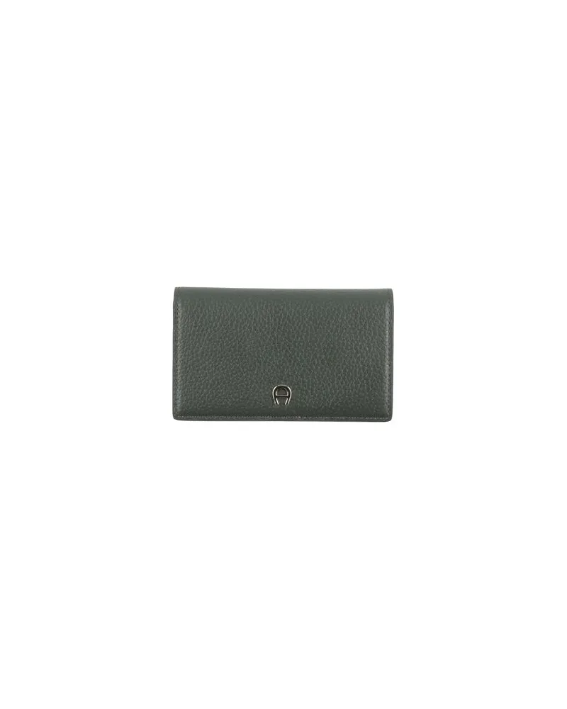 Aigner Kleinlederwaren - Brieftaschenauf YOOX.COM Militärgrün