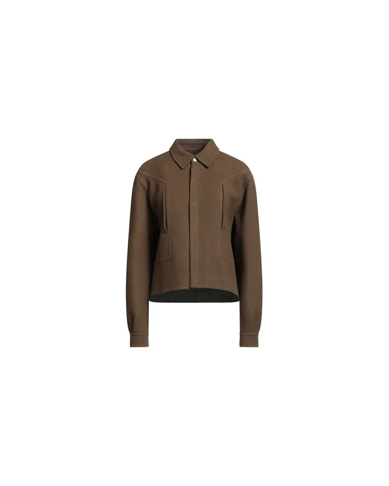 Rick Owens JACKEN & MÄNTEL - Mäntelauf YOOX.COM Khaki