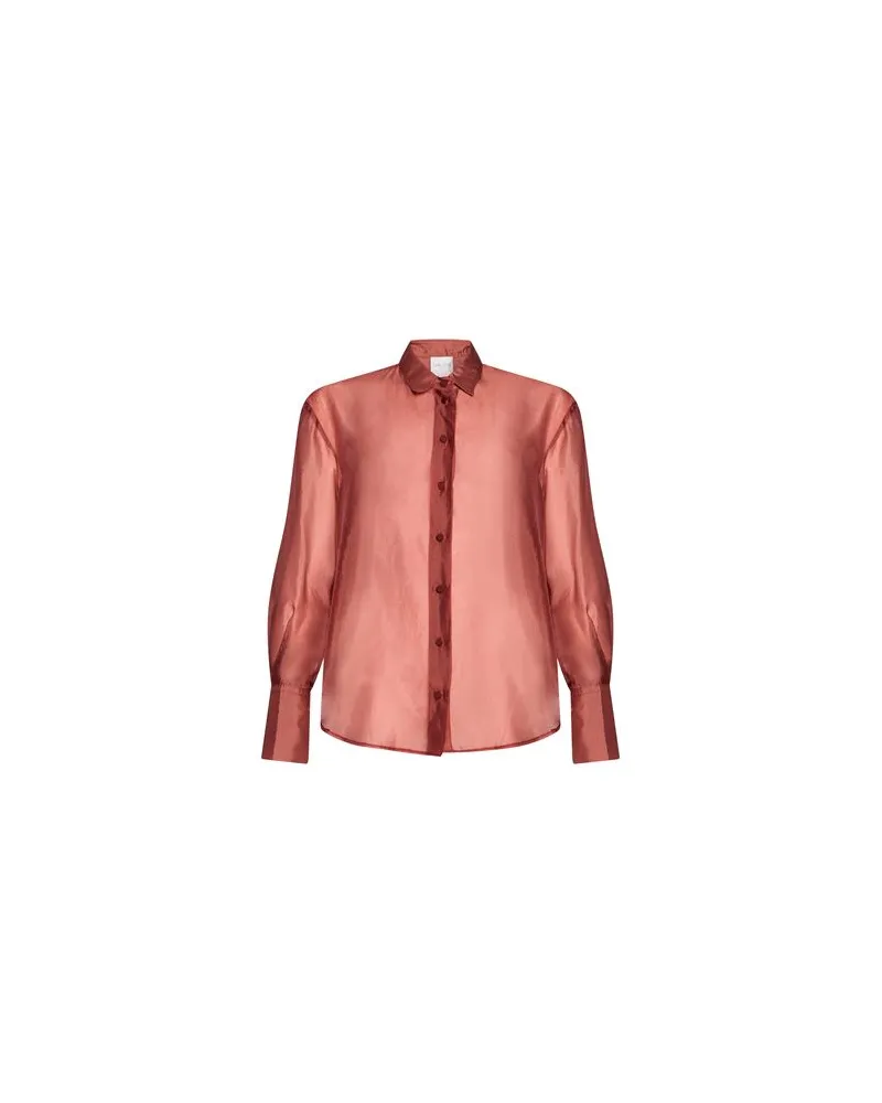 forte_forte TOPS - Hemdenauf YOOX.COM Rostrot