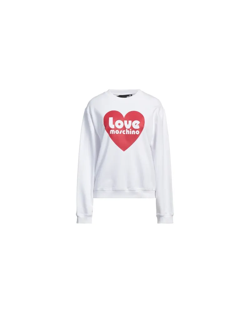 Moschino TOPS - Sweatshirtsauf YOOX.COM Weiß