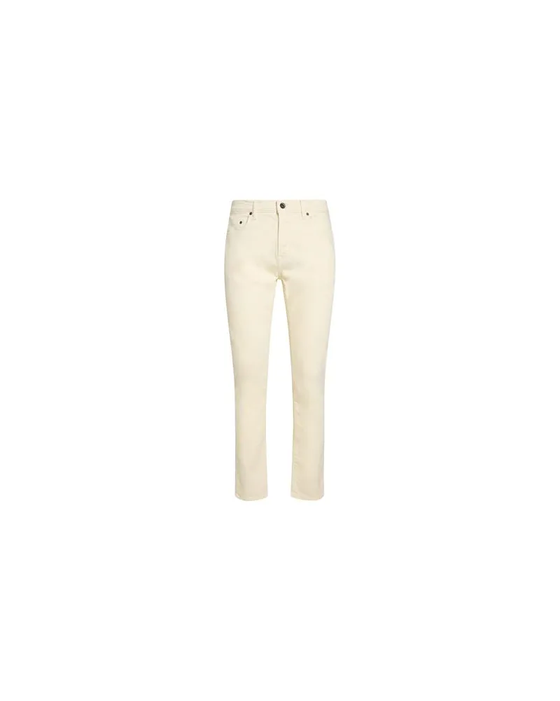 John Varvatos HOSEN & RÖCKE - Jeanshosenauf YOOX.COM Cremeweiß