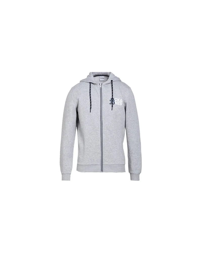 Jack & Jones TOPS - Sweatshirtsauf YOOX.COM Hellgrau