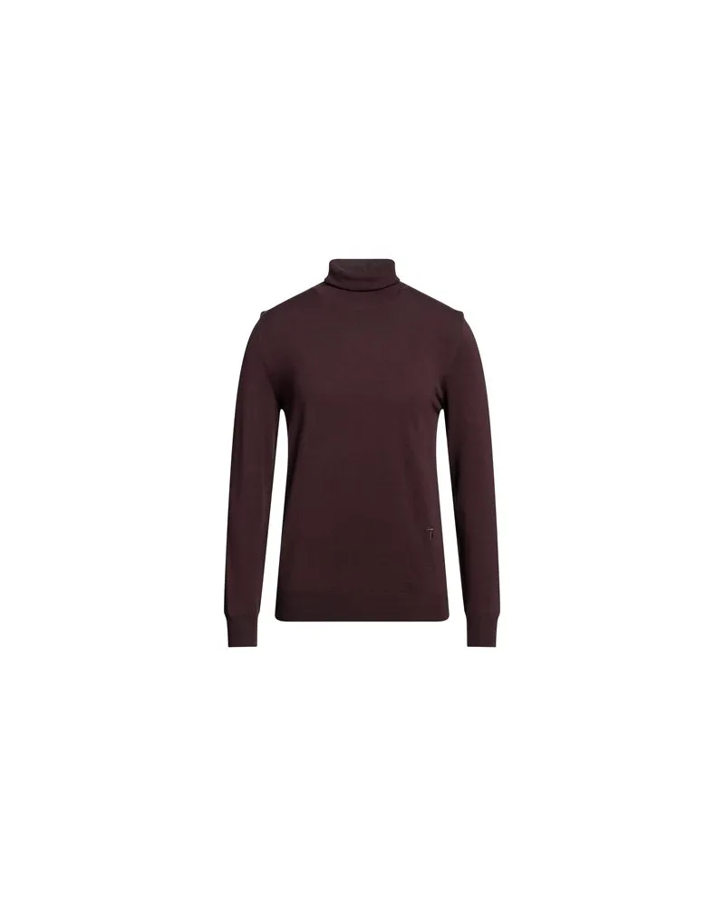 Trussardi STRICKWAREN - Rollkragenpulloverauf YOOX.COM Dunkelbraun