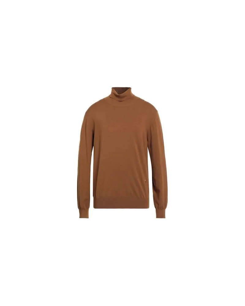 Trussardi STRICKWAREN - Rollkragenpulloverauf YOOX.COM Khaki