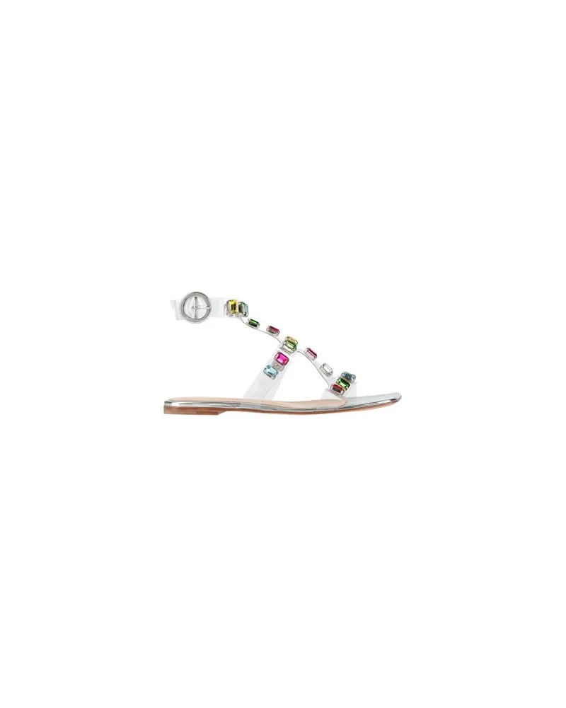 Gianvito Rossi SCHUHE - Sandalenauf YOOX.COM Transparent