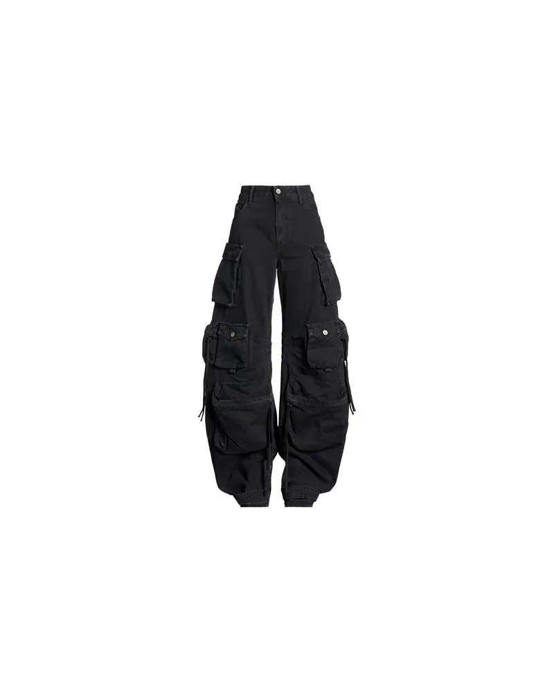 ATTICO HOSEN & RÖCKE - Jeanshosenauf YOOX.COM Schwarz