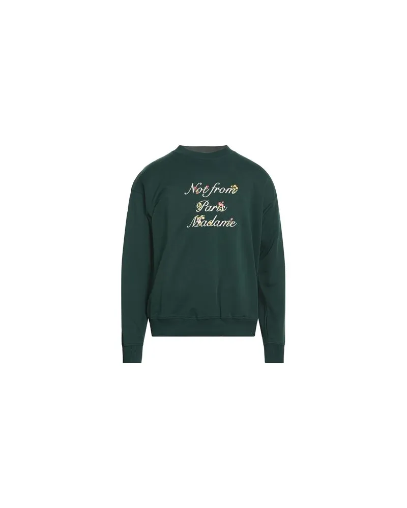 Drôle de Monsieur TOPS - Sweatshirtsauf YOOX.COM Grün