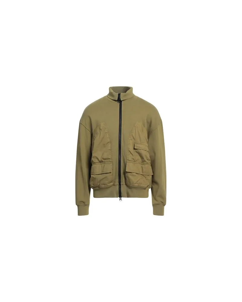 Dondup TOPS - Sweatshirtsauf YOOX.COM Militärgrün