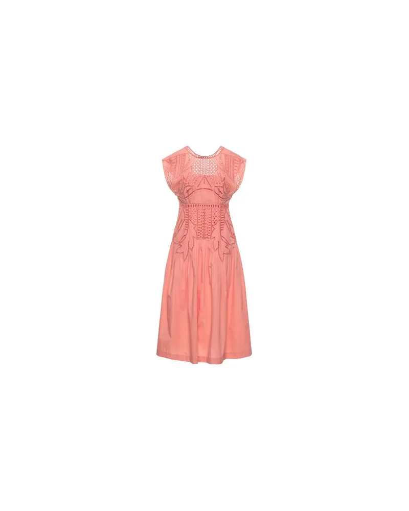 Alberta Ferretti KLEIDER - Midi-Kleiderauf YOOX.COM Lachs