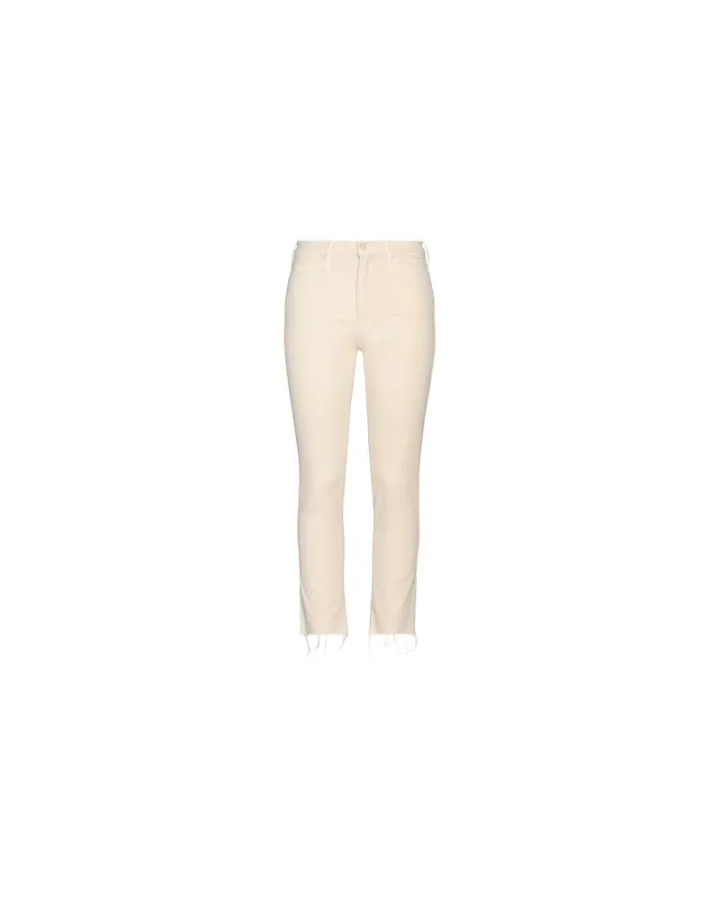 Mother HOSEN & RÖCKE - Jeanshosenauf YOOX.COM Beige
