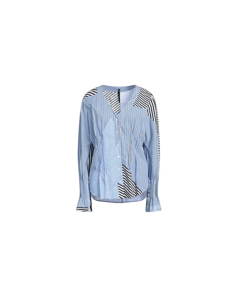 Manila Grace TOPS - Hemdenauf YOOX.COM Azurblau