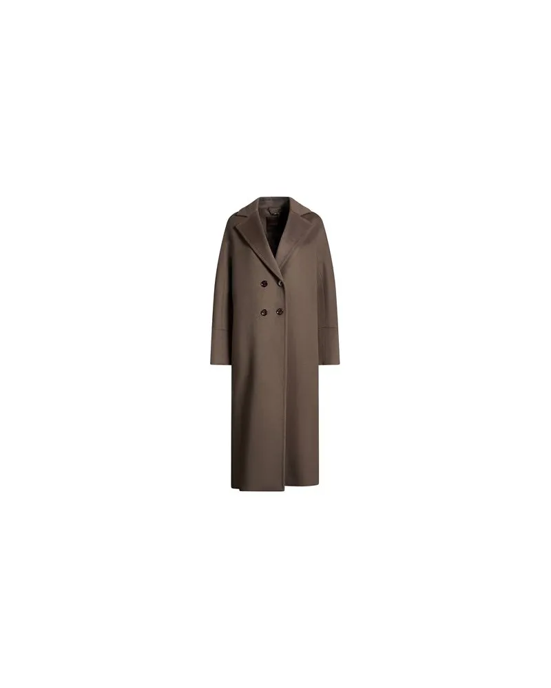 MOORER JACKEN & MÄNTEL - Mäntelauf YOOX.COM Braungrau