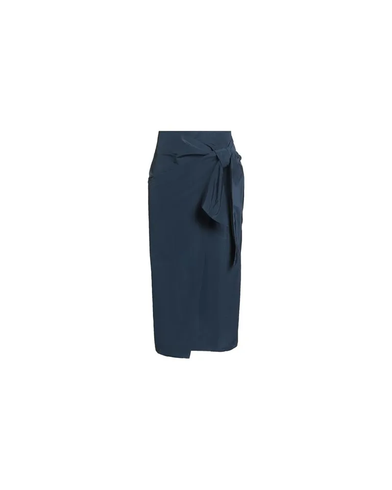 Max Mara HOSEN & RÖCKE - Midi-Röckeauf YOOX.COM Marineblau