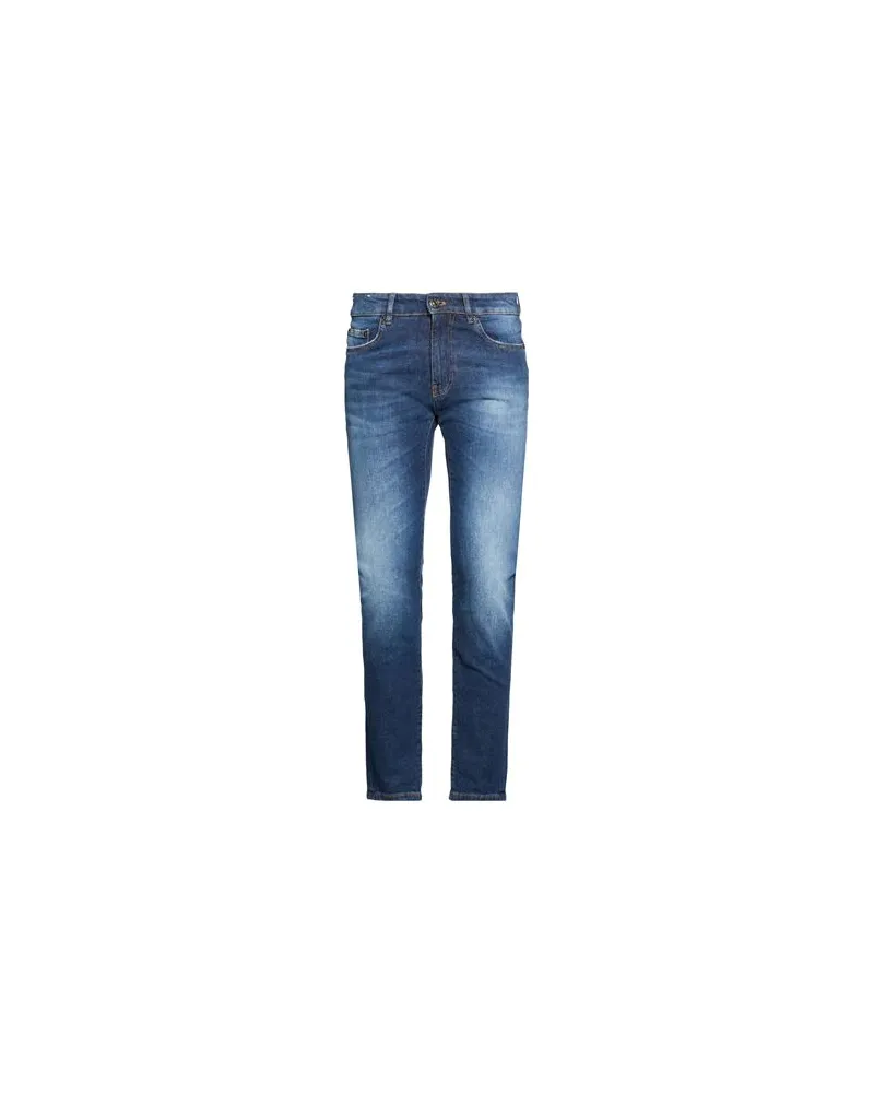 PT TORINO HOSEN & RÖCKE - Jeanshosenauf YOOX.COM Blau