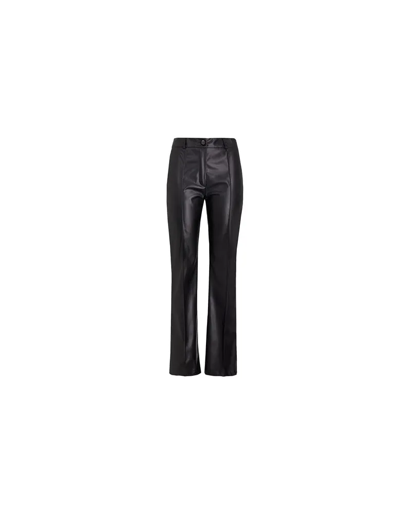 8 by Yoox HIGH-WAIST BOOTCUT PANTS  - HOSEN & RÖCKE - Hosenauf YOOX.COM Schwarz