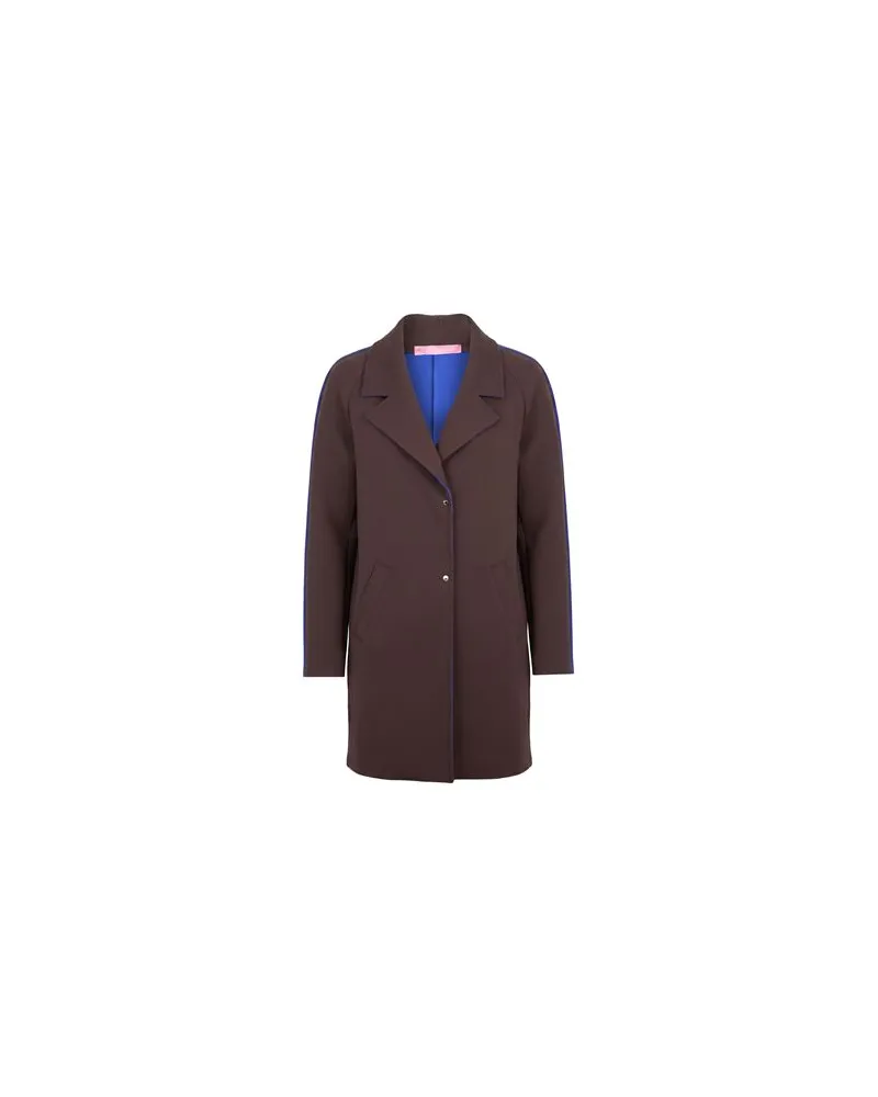 LA FILLE des FLEURS JACKEN & MÄNTEL - Jacken, Mäntel & Trenchcoatsauf YOOX.COM Schokobraun