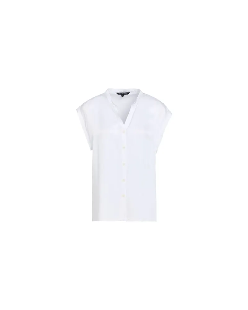 Armani Exchange TOPS - Hemdenauf YOOX.COM Weiß