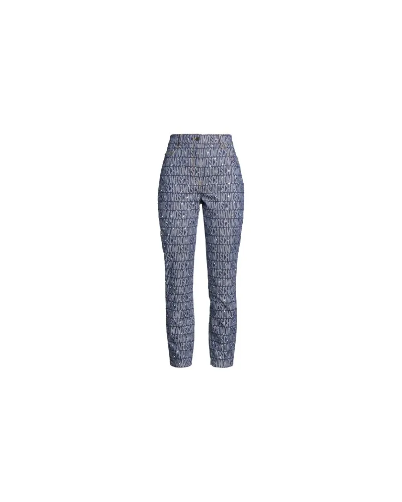 Moschino HOSEN & RÖCKE - Jeanshosenauf YOOX.COM Blau