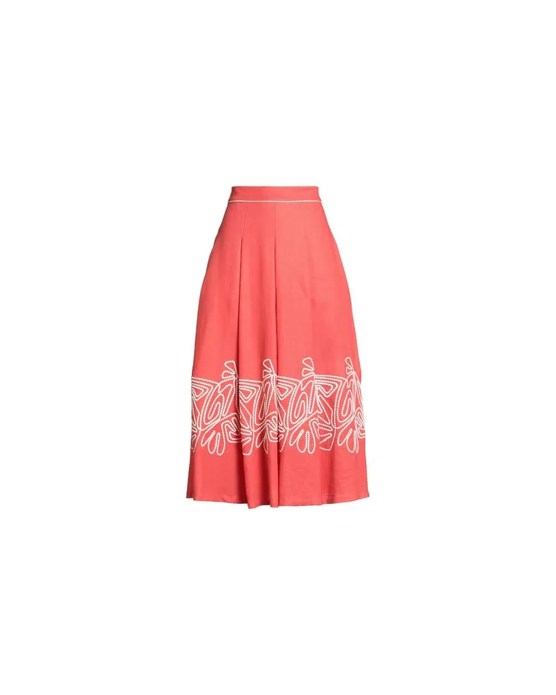 Loro Piana HOSEN & RÖCKE - Midi-Röckeauf YOOX.COM Koralle