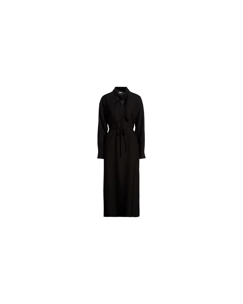 BARENA KLEIDER - Maxi-Kleiderauf YOOX.COM Schwarz