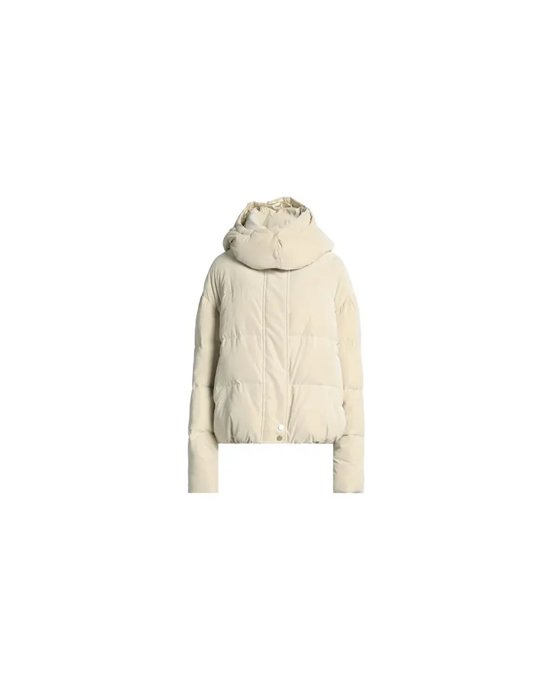 Patrizia Pepe JACKEN & MÄNTEL - Pufferjacken & Daunenjackenauf YOOX.COM Beige