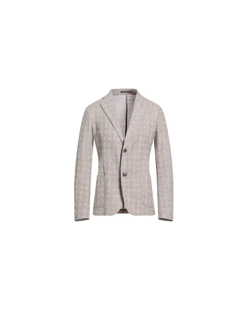 Emporio Armani ANZÜGE und CO-ORDS - Blazersauf YOOX.COM Hellgrau