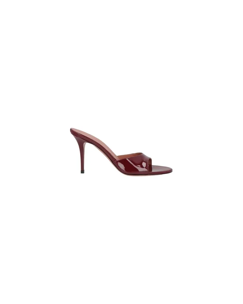 Amina Muaddi SCHUHE - Sandalenauf YOOX.COM Bordeaux