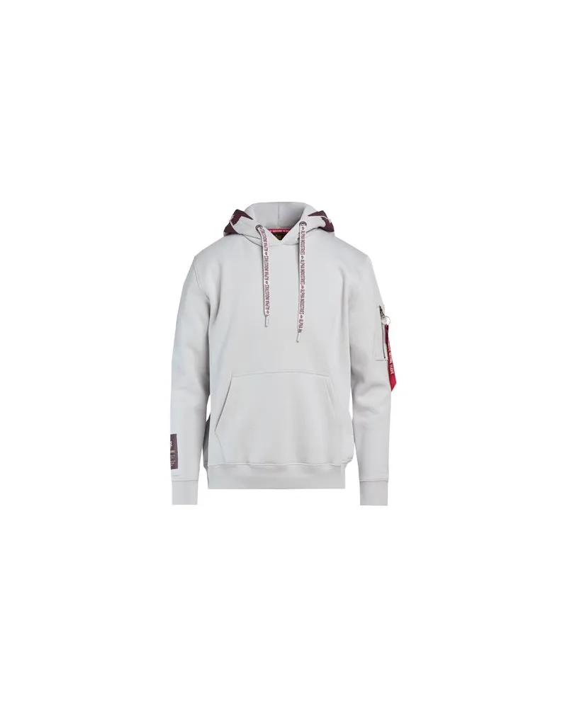 Alpha Industries TOPS - Sweatshirtsauf YOOX.COM Hellgrau