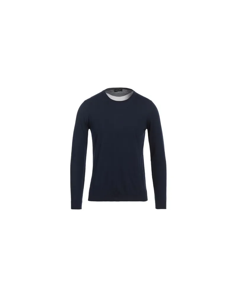 Roberto Collina STRICKWAREN - Pulloverauf YOOX.COM Marineblau