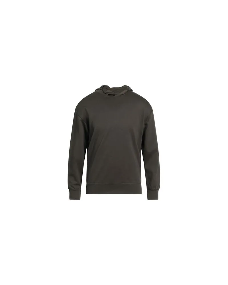 Emporio Armani TOPS - Sweatshirtsauf YOOX.COM Militärgrün