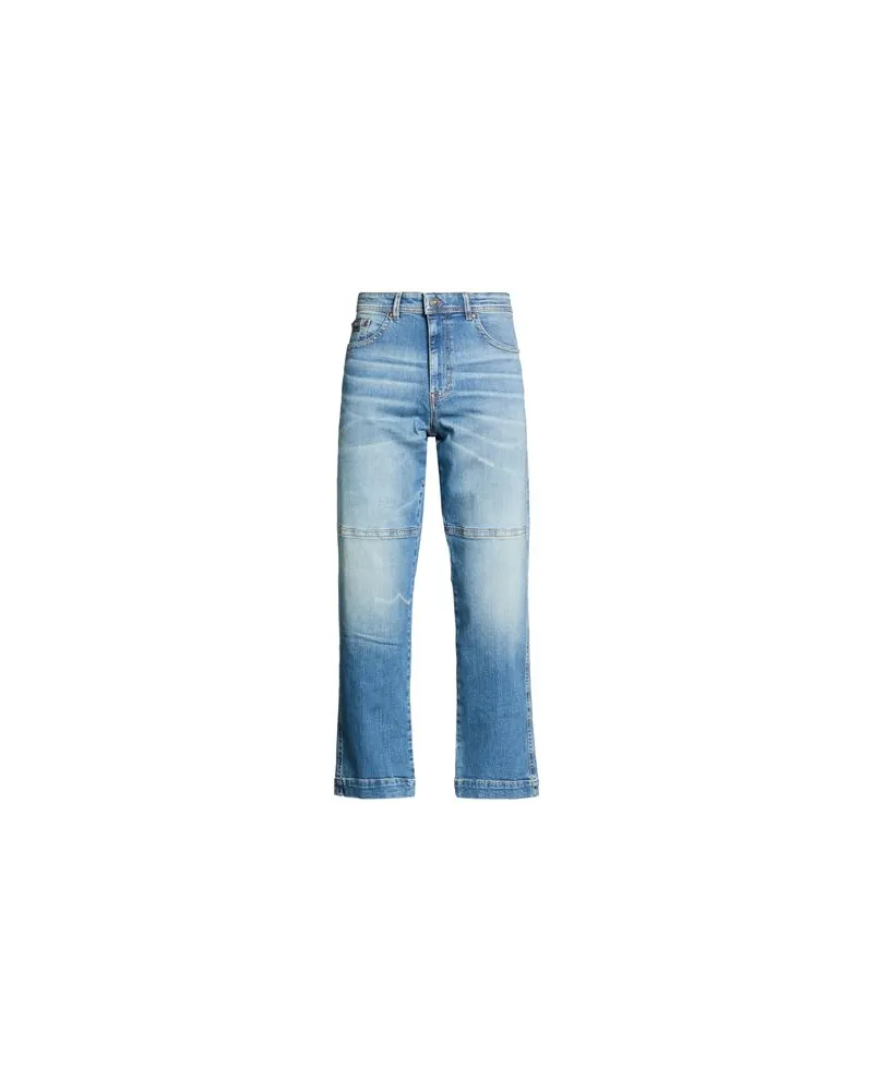 Versace Jeans HOSEN & RÖCKE - Jeanshosenauf YOOX.COM Blau