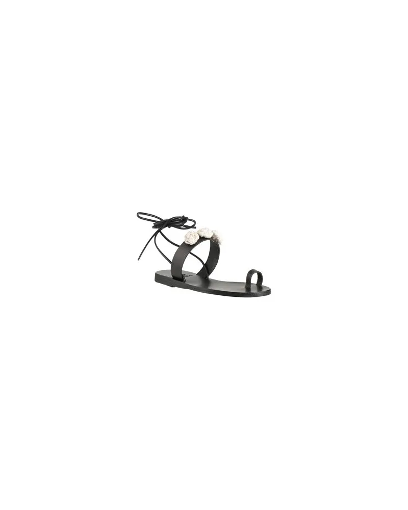Ancient Greek Sandals SCHUHE - Zehentrennerauf YOOX.COM Schwarz