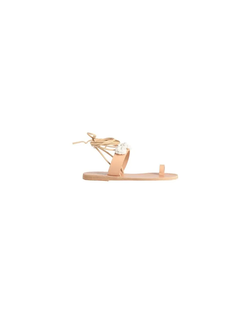 Ancient Greek Sandals SCHUHE - Zehentrennerauf YOOX.COM Beige