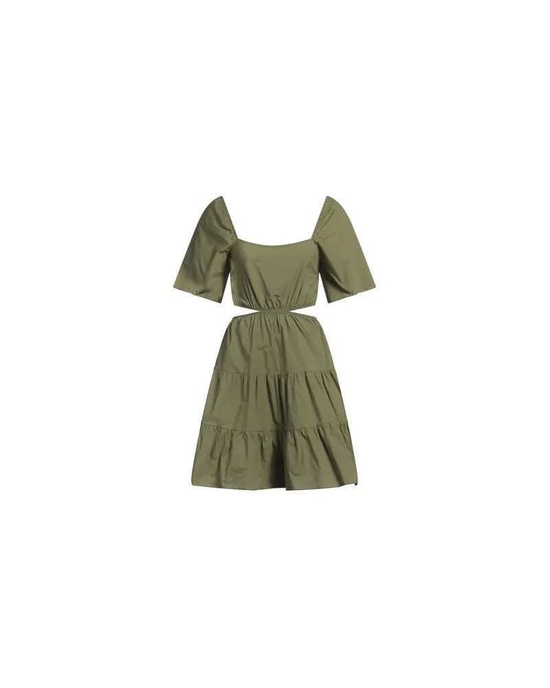 Kaos KLEIDER - Mini-Kleiderauf YOOX.COM Militärgrün